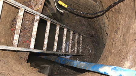 Un misterioso túnel desconcierta a la policía en Canadá